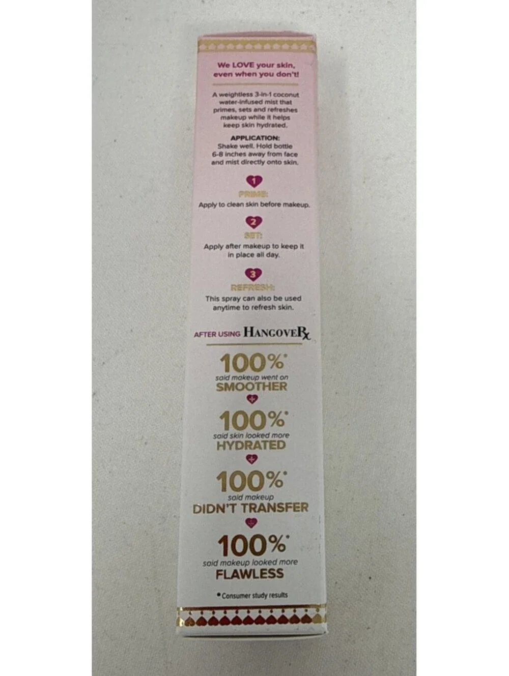 Too Faced Hangover RX 3-in-1 Replenishing Primer & Setting Spray 1 oz. NIB RN 1